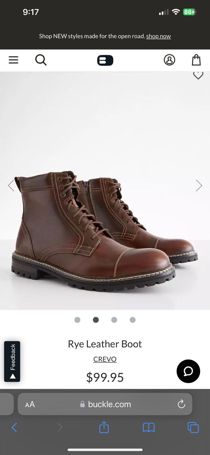 Rye Leather Boots 