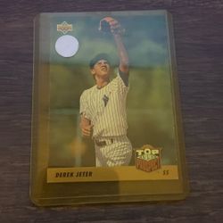 Derek Jeter Baseball Card