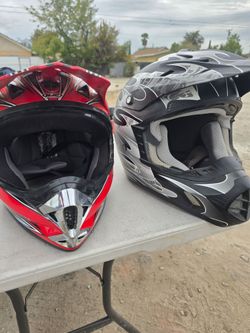 Dirt bikes helnets adult large medium child