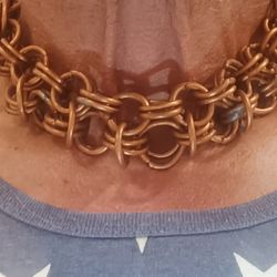 Copper Choker Necklace 