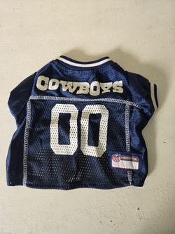 Dallas Cowboys Small Pet Jersey .