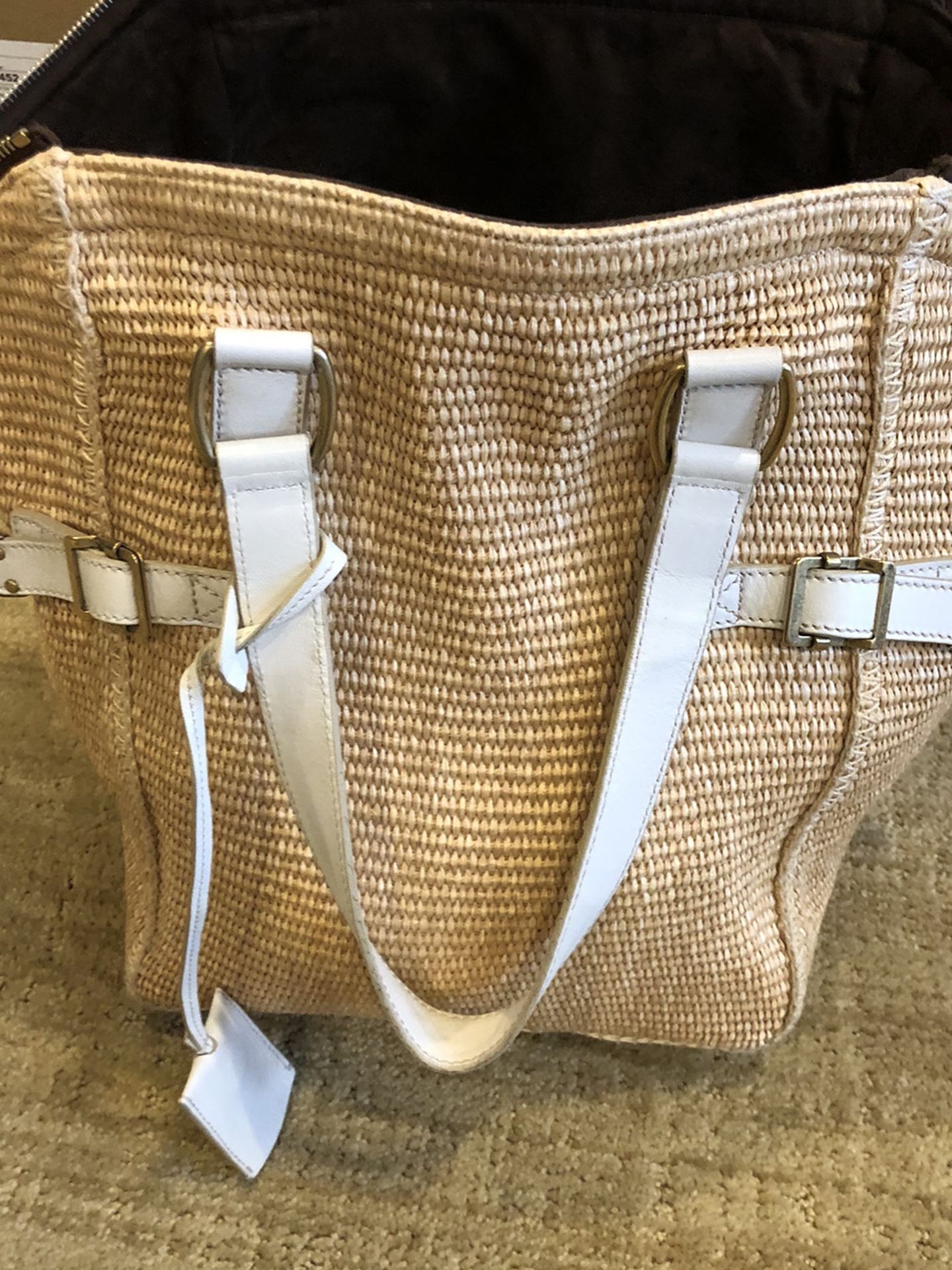 Yves Saint Laurent Straw Bag
