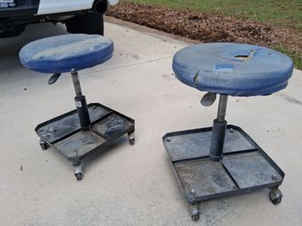 Work stools on wheels