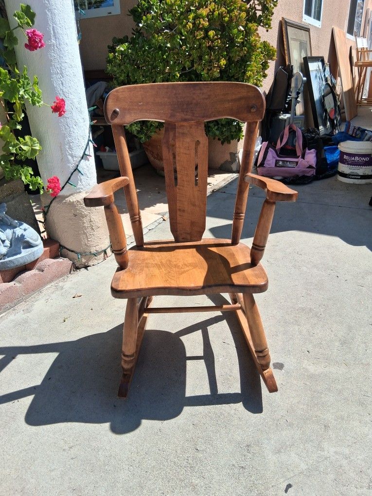 Antique Child Rocking Chair