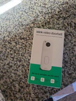 Blink video doorbell & blink outdoor 4