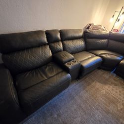 Leather Sofa