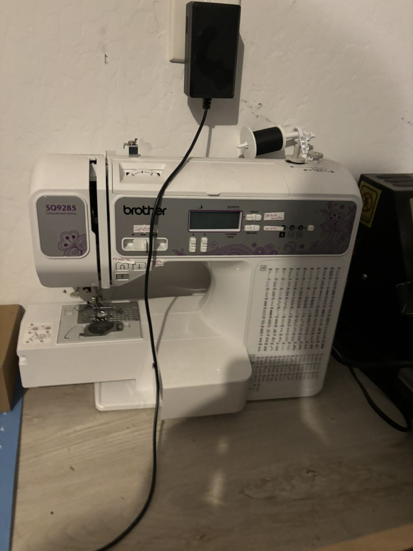sewing machine