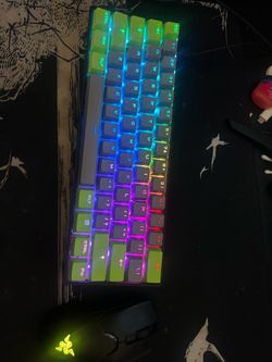 Gaming keyboard and mouse