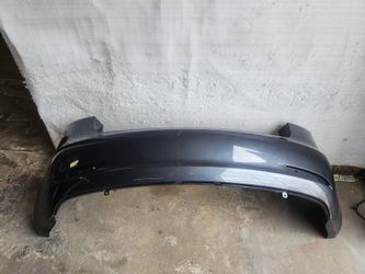 2017-2023 Tesla Model 3 Rear Bumper Used Dark Gray Color