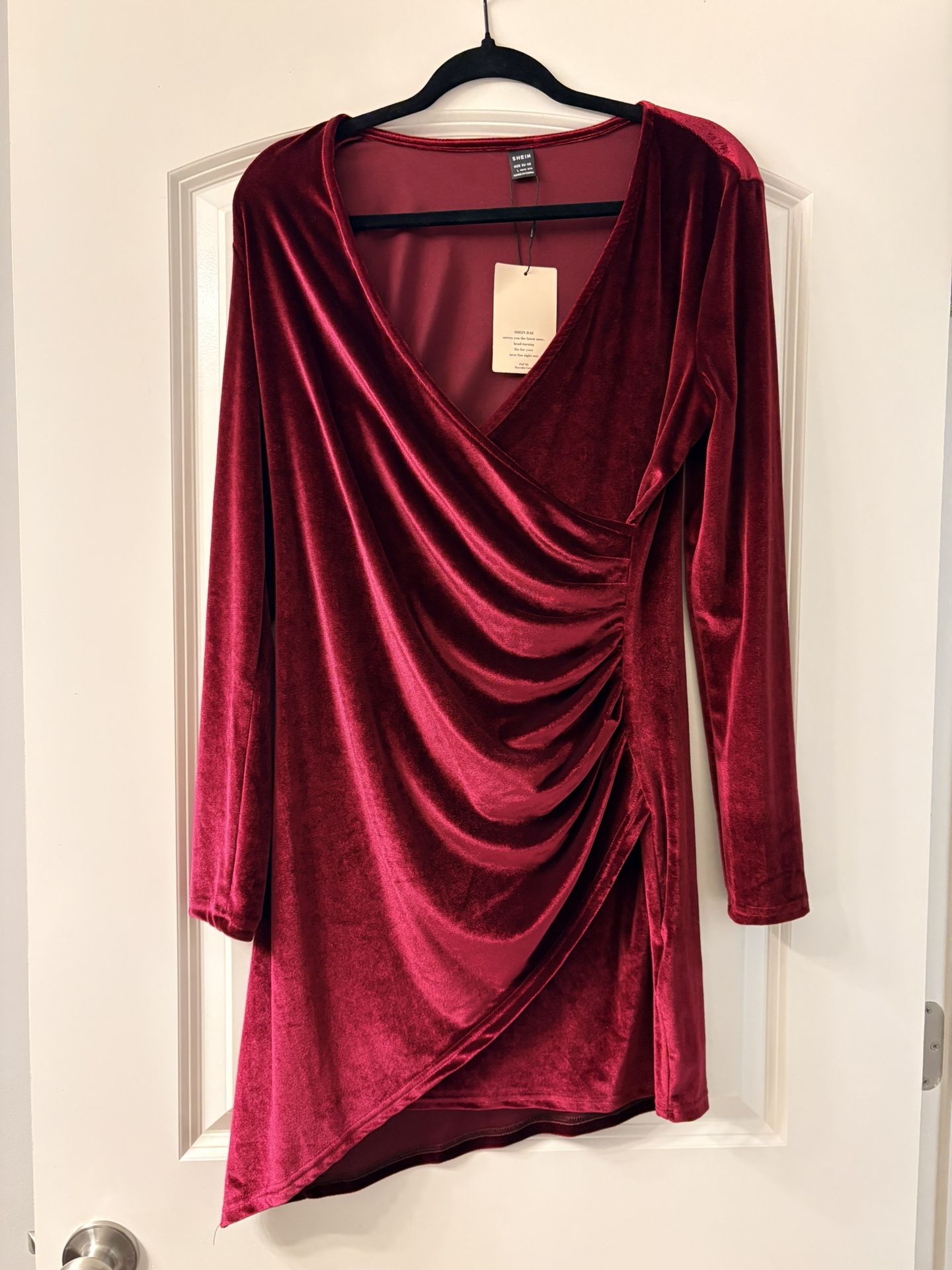 SHEIN Velvet Dress