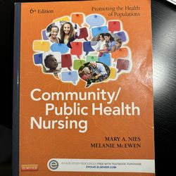 Community/ Public Health Nursing Textbook