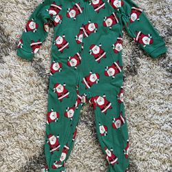 Christmas Footed Pajamas (3T)