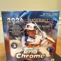 2024 Topps Chrome Update Mega Box - In Hand Sealed! 