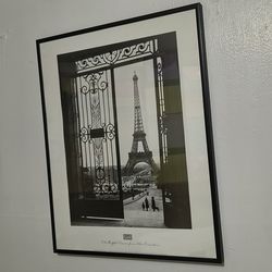 PHOTO PRINT PARIS EIFFEL TOWER 20"×16"