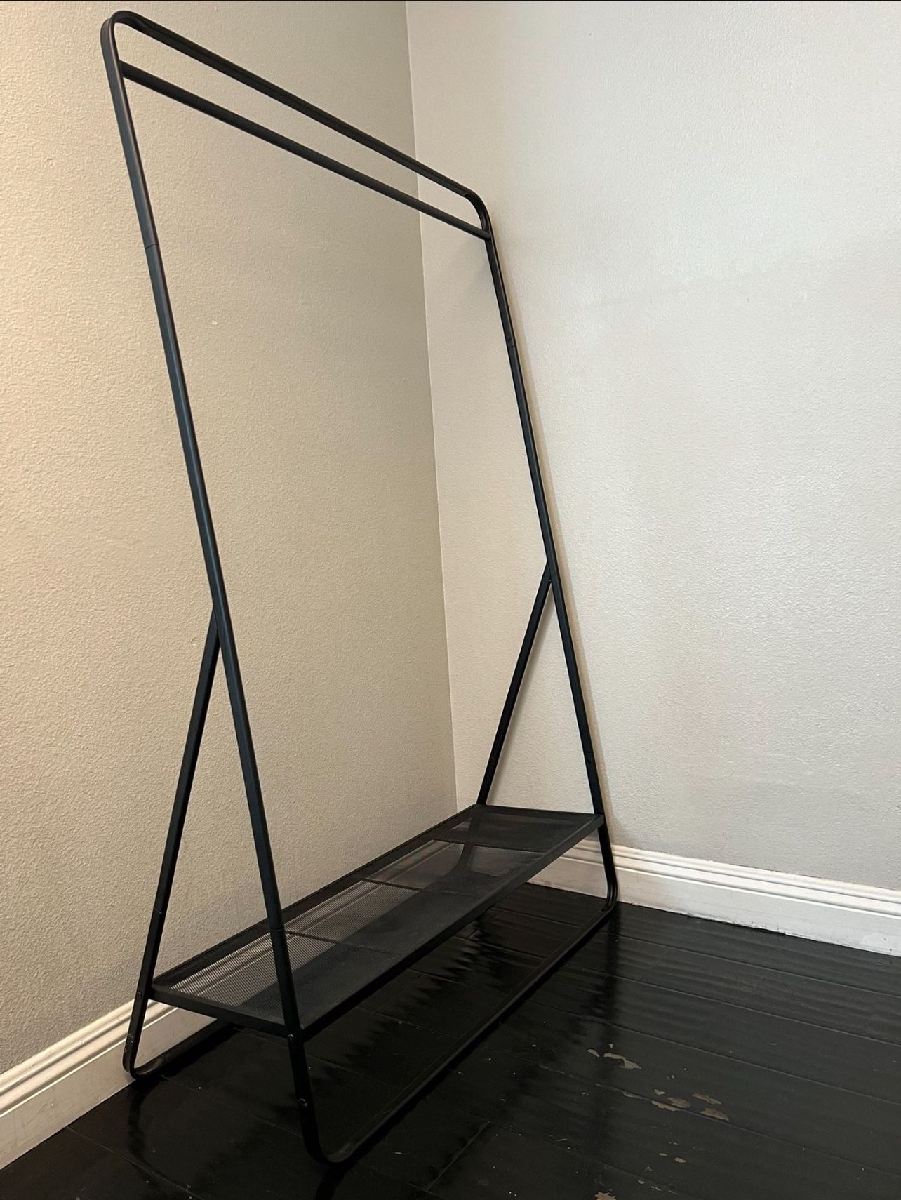 Standing Closet Rack & Storage Shelf