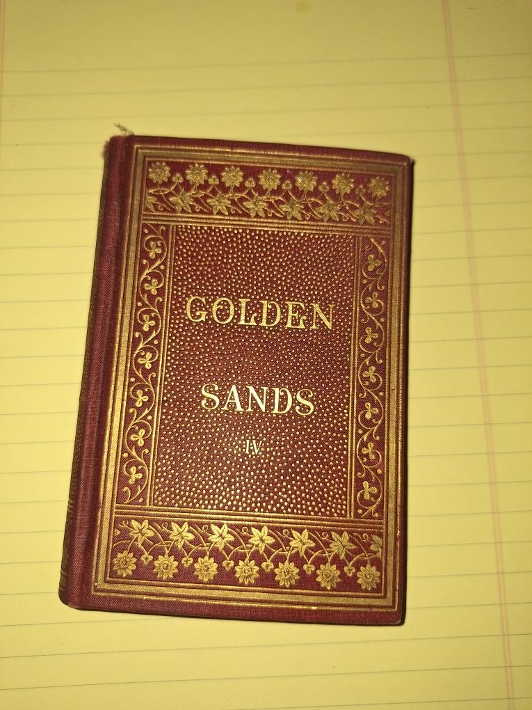 Vintage Book GOLDEN SANDS hardcover