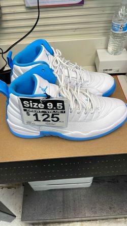 Air Jordan 12 White University Blue Size 9.5