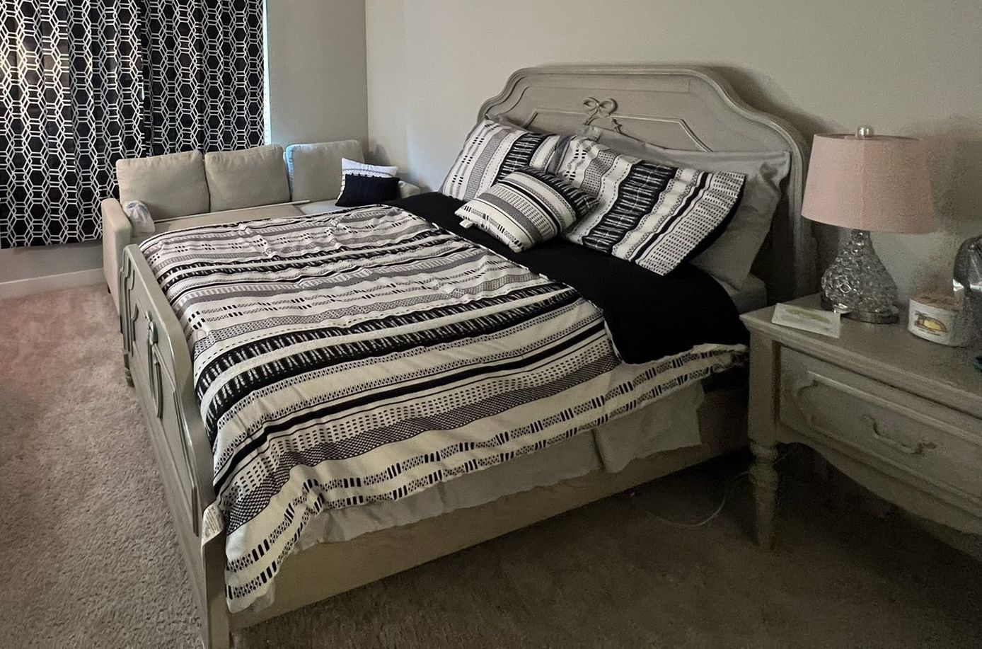 Bed Set With Night Tables