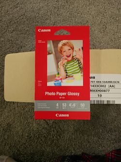 Canon 4x6 Photo Paper