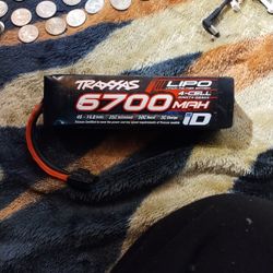 Traxxas 2890X 4S 14.8V 6700mAh 25C Lipo Battery w/ID Connector : X-MAXX 8S