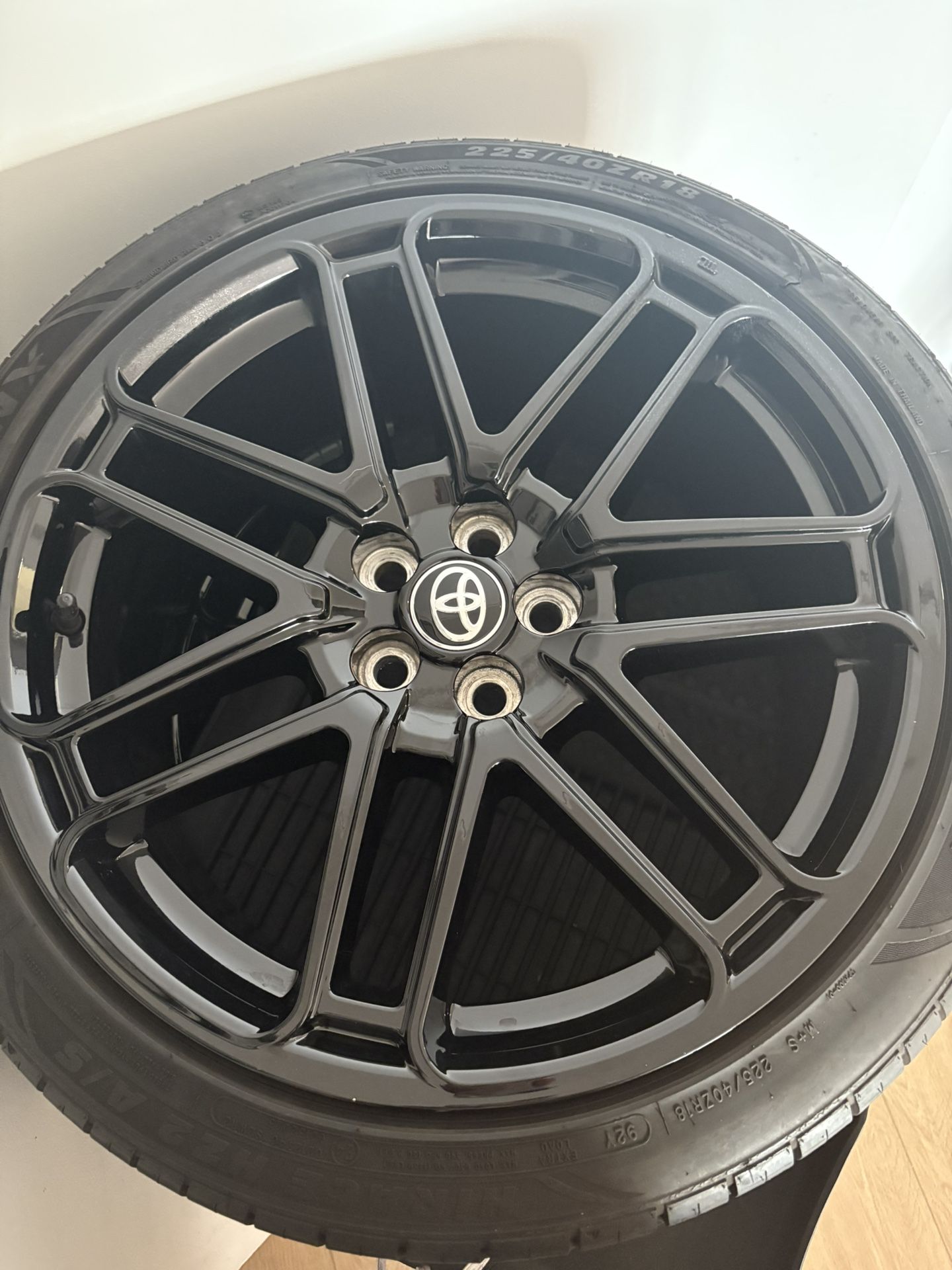 4 Tires With Rims and Floor Mats - For Toyota Corolla (2020-2025)