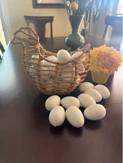 Basket: chicken, egg basket
