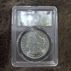 1888 CC Morgan Silver Dollar is rare in the market