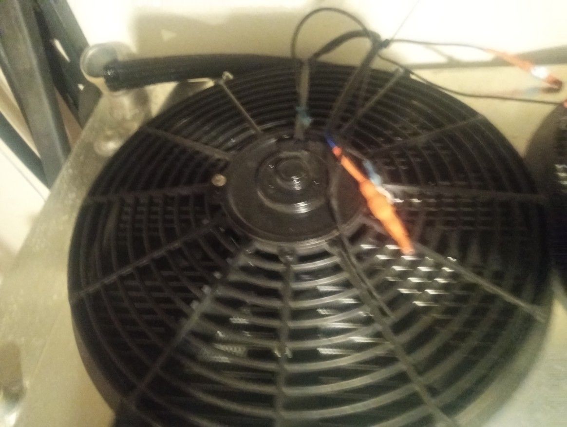 C10 1967 Radiator Aluminum With Two Fans 400