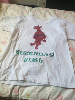 Trolls birthday shirt