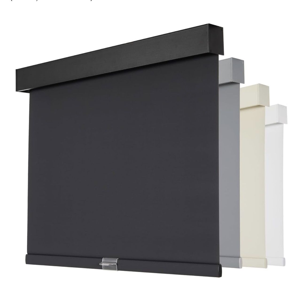 Persilux Blackout Window Shades for Home, Cordless Roller Shades with Valance, Thermal Insulated Fabric Window Blinds, UV Protection Blinds for Indoor