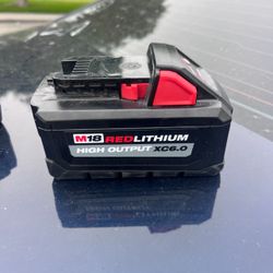 3 Milwaukee Batteries 