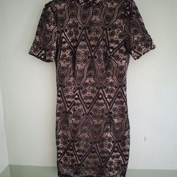Forever 21 Black & Nude Dress