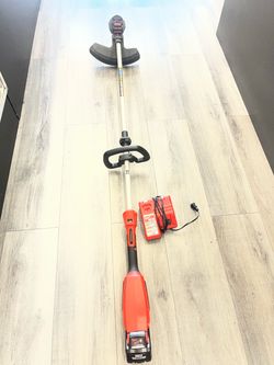 Milwaukee M18 Cordless String Trimmer with Battery and Charger