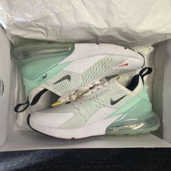 Women’s Nike Air Max 270 White Mint Foam - 7.5 