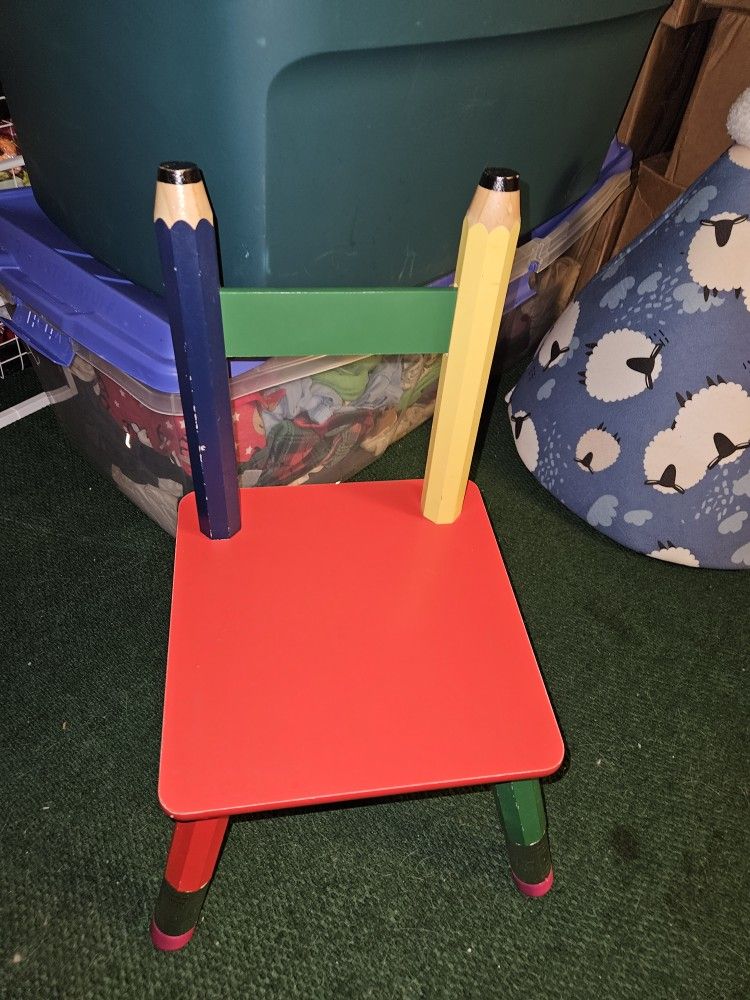 Kids Pencil Chair