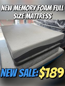 NEW MEMORY FOAM FULL-SIZE MATTRESS