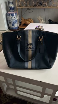 Coach Horse and Carriage Jacquard Prairie Satchel