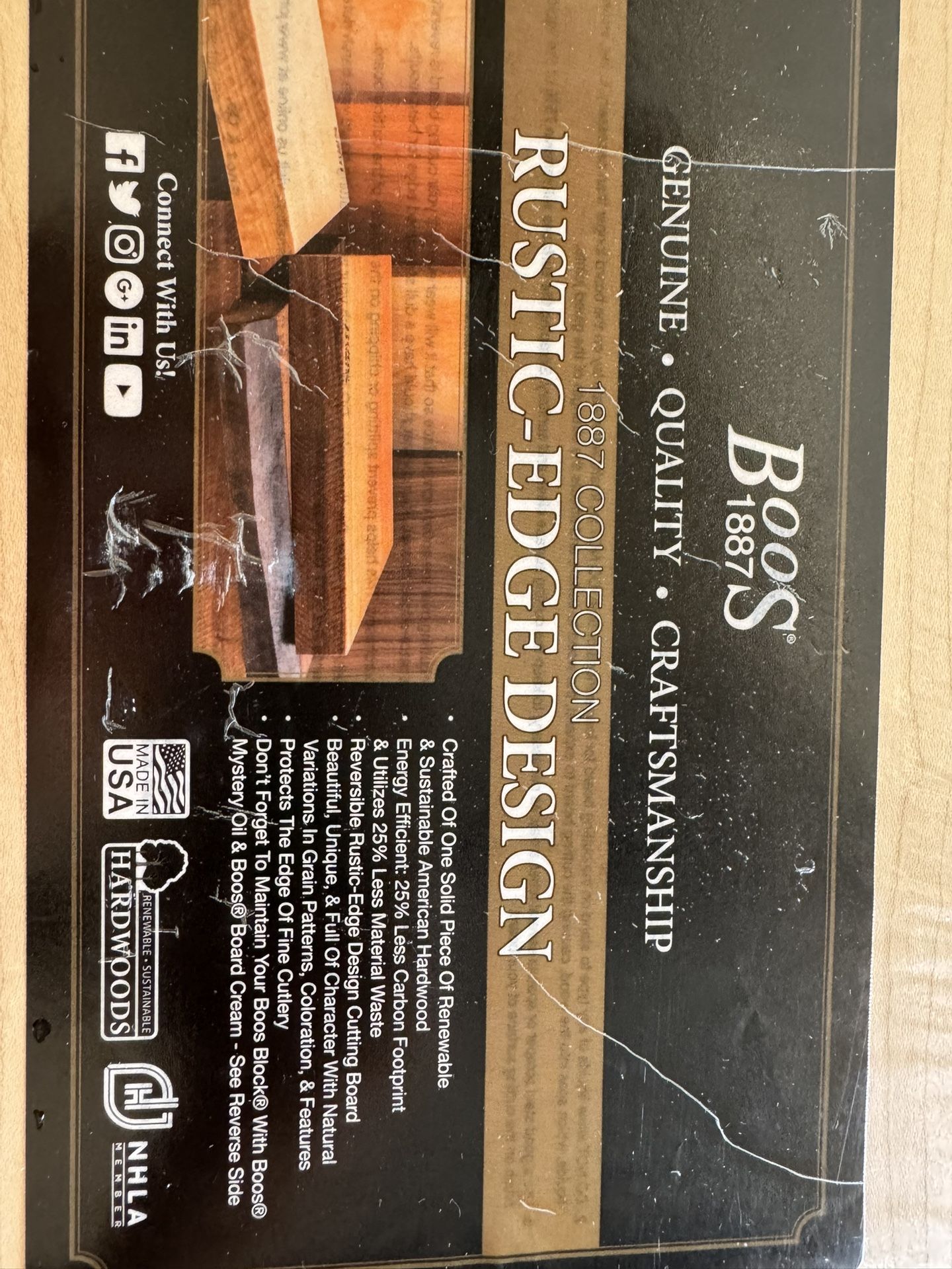 Boos Cutting Board - Brand New