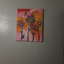 Hand paint painted art