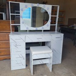 Vanity With stool