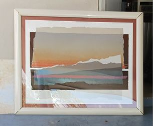 Vintage  Large Frame. Postmodern 1980