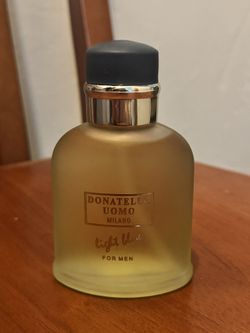 DONATELLO UOMO LIGHT BLUE FOR MEN 3.4 Oz 