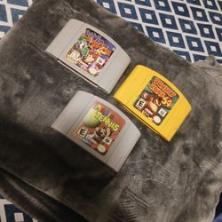 Nintendo 64  3 Games