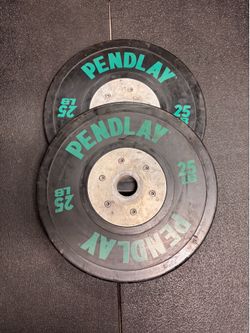 25lb Pendlay Competition Grade Bumper Plates