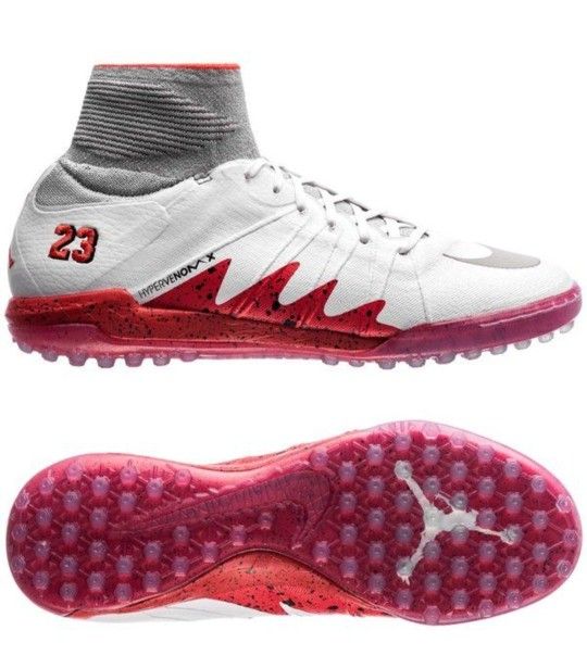 Nike HypervenomX Proximo Neymar x Jordan TF Elite Indoor Soccer Shoes.