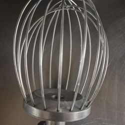 Commercial Stainless Steel Wire Whip for 30 Quart Mixing Bowls