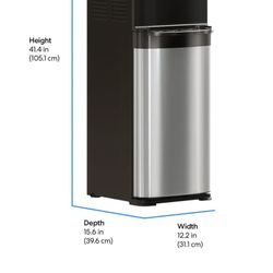 Portable (No Plumbing) Cold/Hot water Machine 