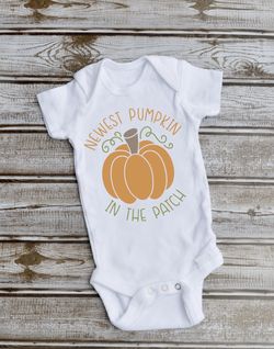 Newest pumpkin in the patch onesie