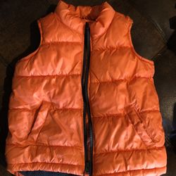 Old navy Puffer Vest 3t Orange 