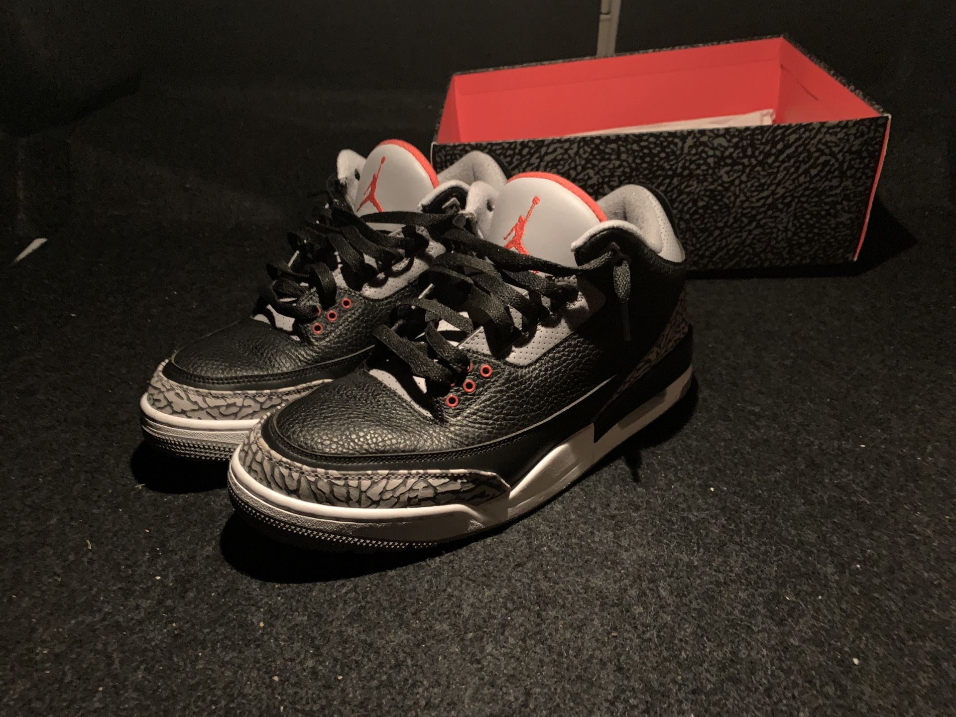 Air Jordan 3 Black Cement 2018 Retro